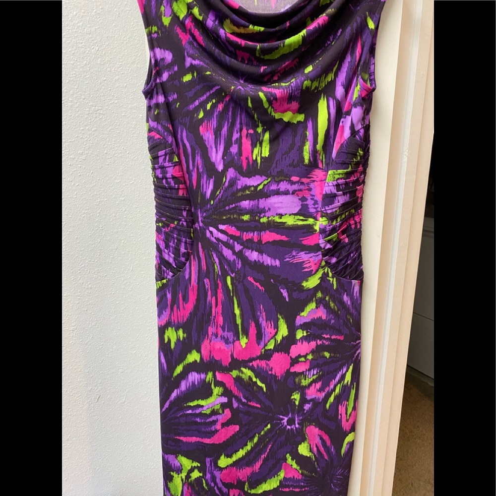 💜💚💗Antonio Melani • multicolored dress • XS • EUC